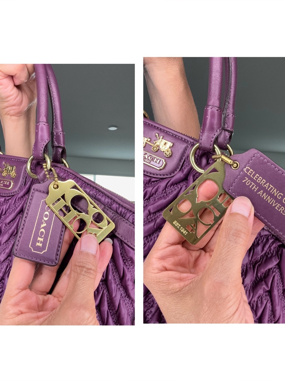 Coach 70th Anniversary Madison Sophia NWOT - Picture 14 of 17